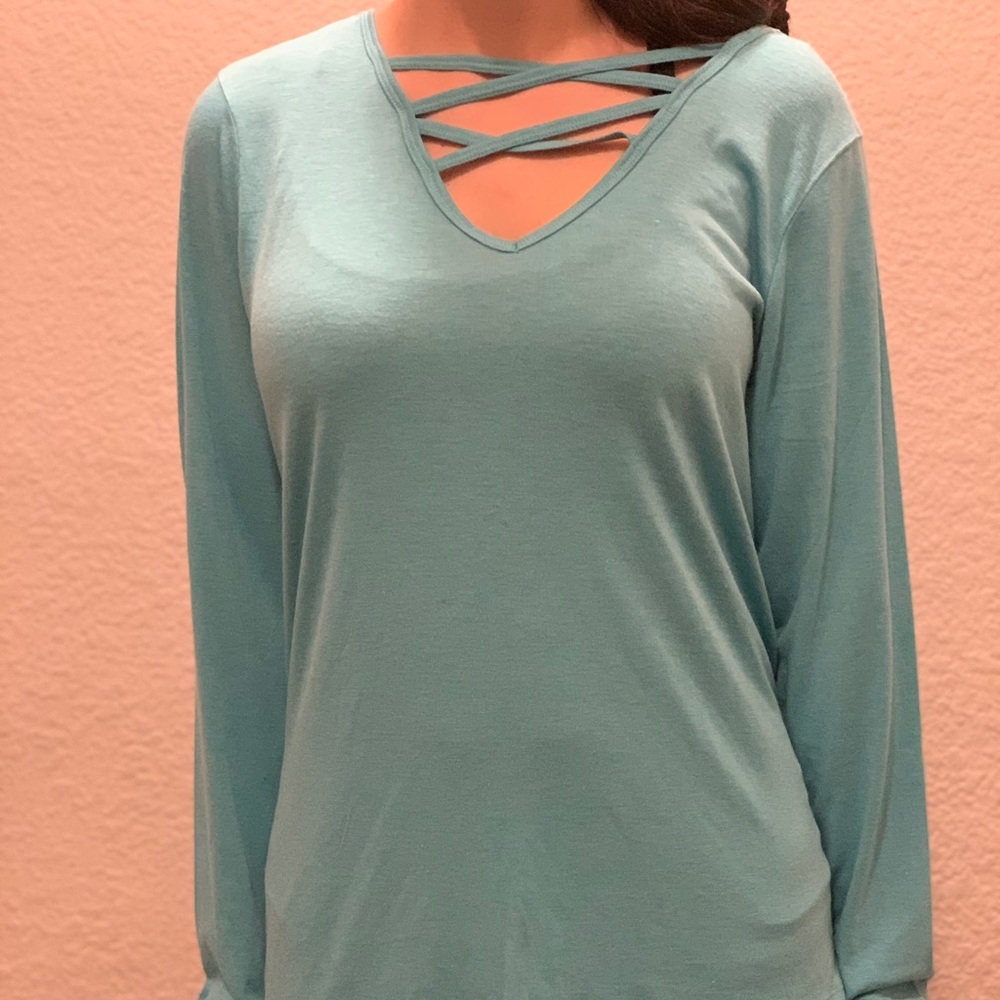 Balance collection blue shirt